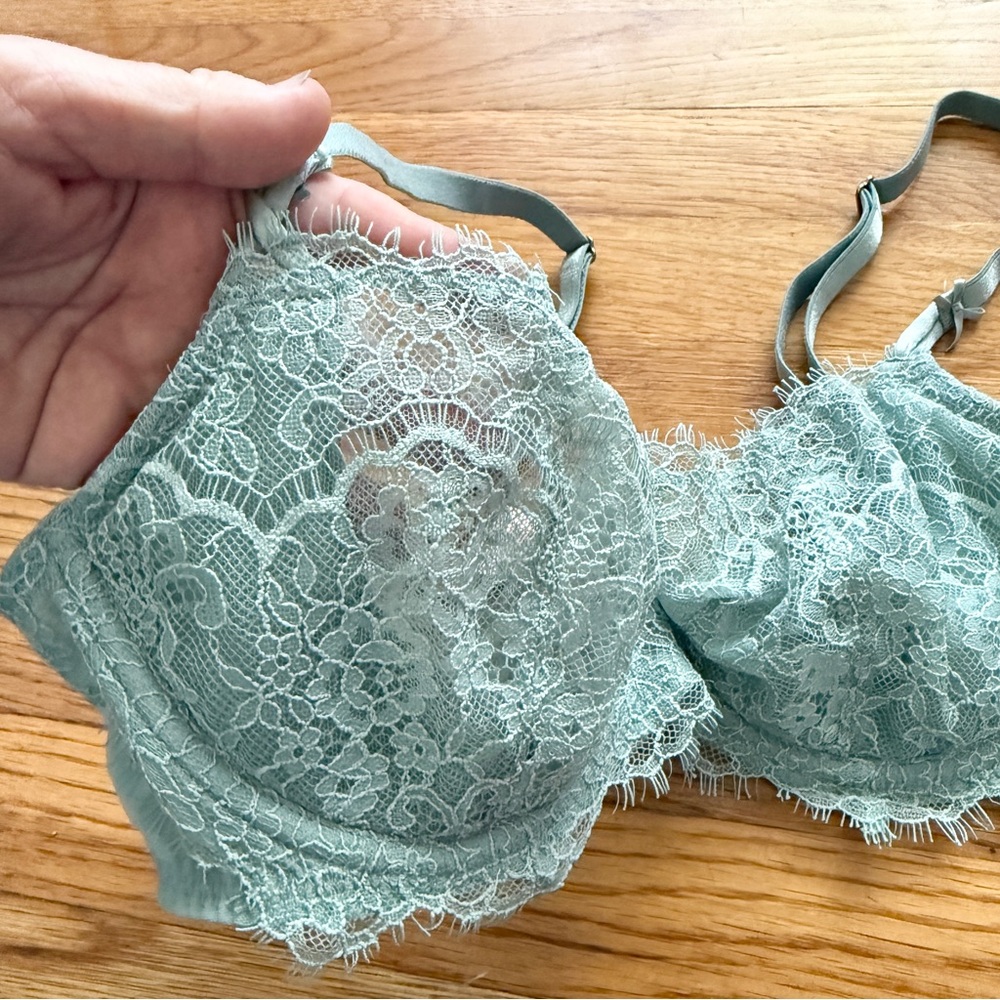 Victorias Secret dream angels push up sexy lace bra 36C - Picture 2 of 5
